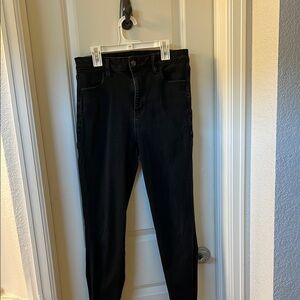 American Eagle Outfitters Black Skinny Jeans LONG